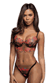 大きいサイズのブラ、パンティー Roma Costume LRBLI1041