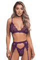 大きいサイズのブラ、パンティー Roma Costume LRBLI863
