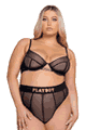 大きいサイズのブラ、パンティー Roma Costume LRBPBLI119X
