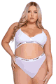 大きいサイズのブラ、パンティー Roma Costume LRBPBLI132X